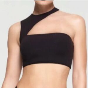 Skins Fits Everybody Super Crop Top - black size xxs NWT